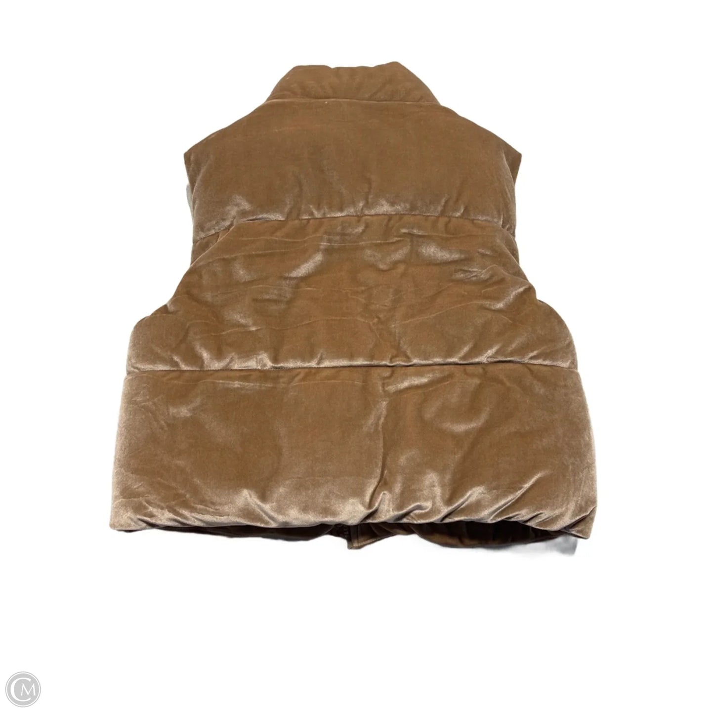 Vest Puffer & Quilted By Cmc In Tan, Size: L