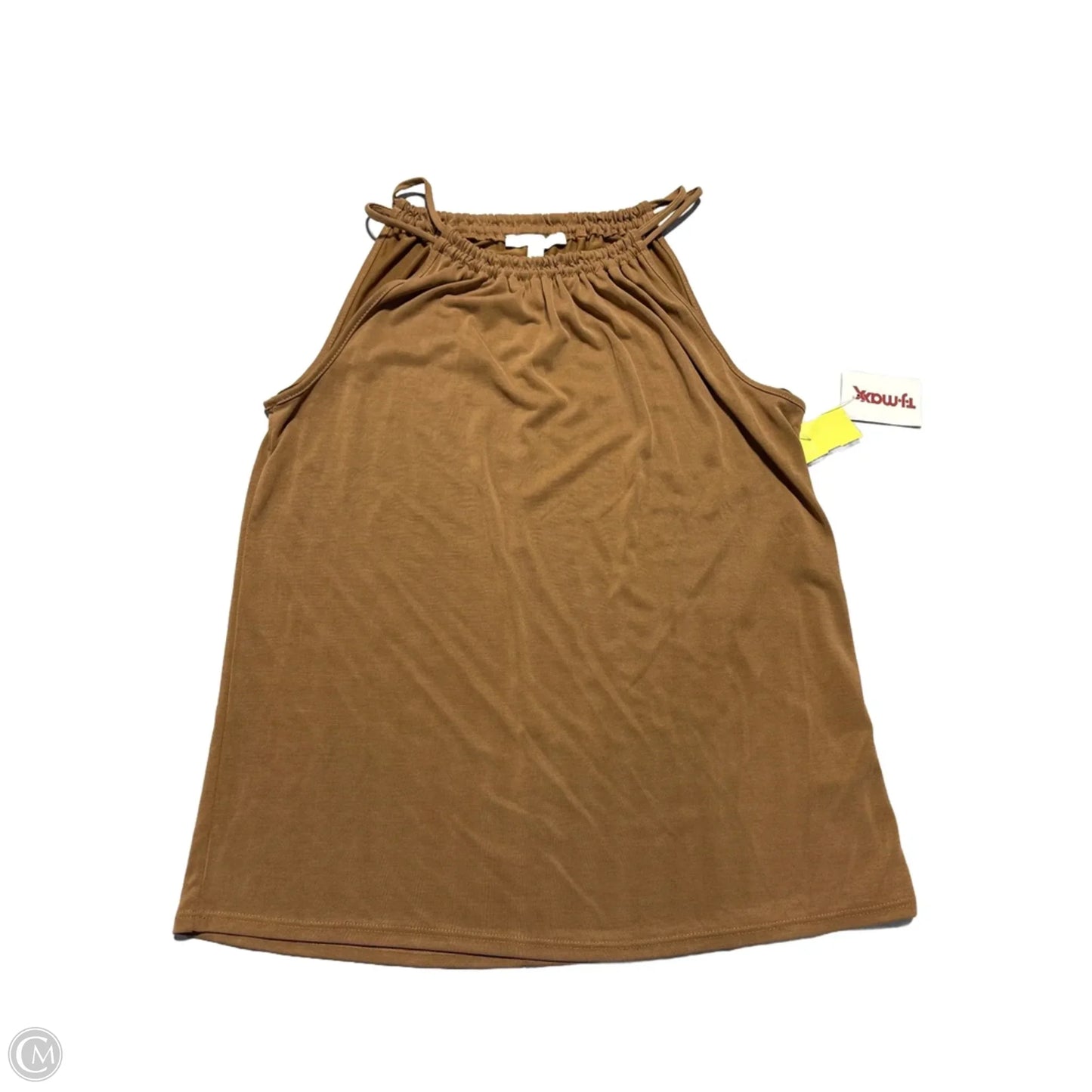 Tank Top By Green Envelope In Brown, Size: M