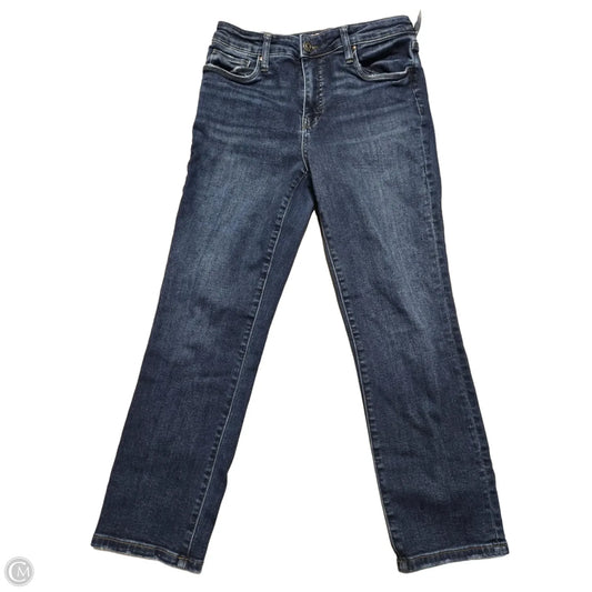 Jeans Cropped By Kut In Blue Denim, Size: 6