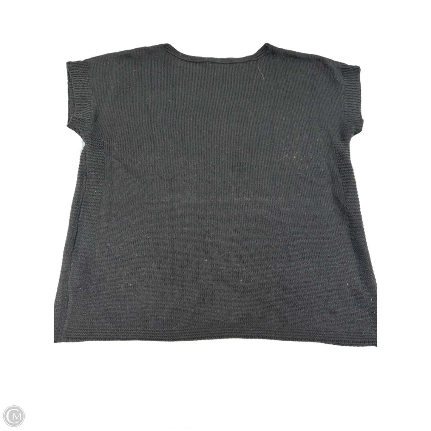 Top Short Sleeve By Pink Clover In Black, Size: M