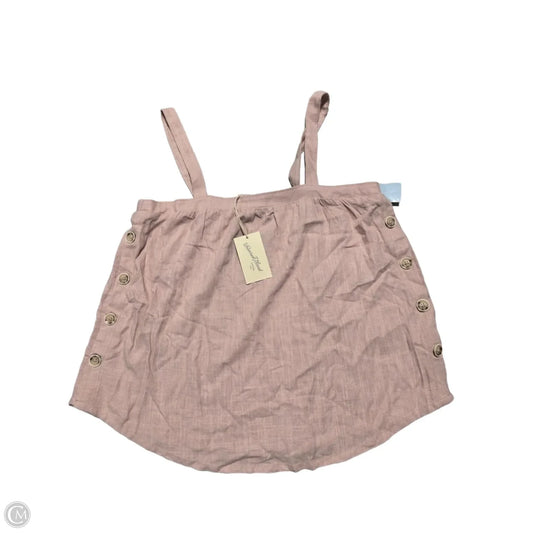 Tank Top By Universal Thread In Pink, Size: L