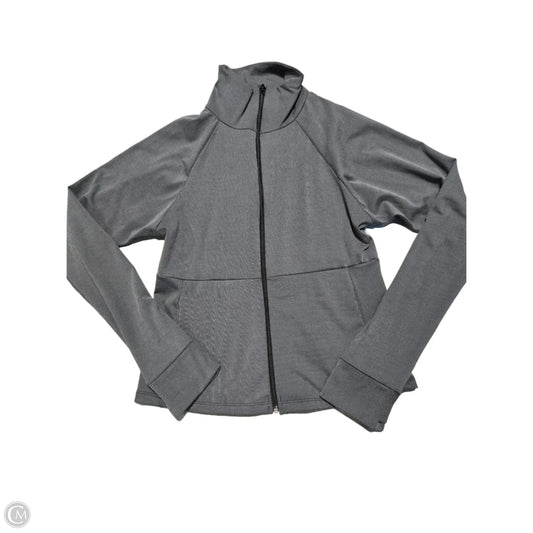 Athletic Jacket By Cmc In Grey, Size: M