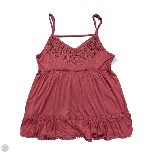 Tank Top By Maurices In Pink, Size: M