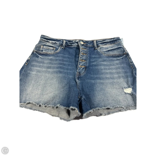 Shorts By Vervet In Blue Denim, Size: 14