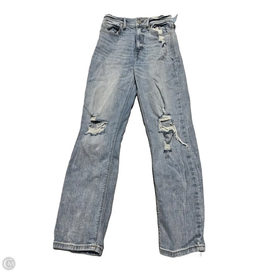 Jeans Straight By Eunina In Blue Denim, Size: 4