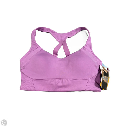 Athletic Bra By Avia In Purple, Size: S
