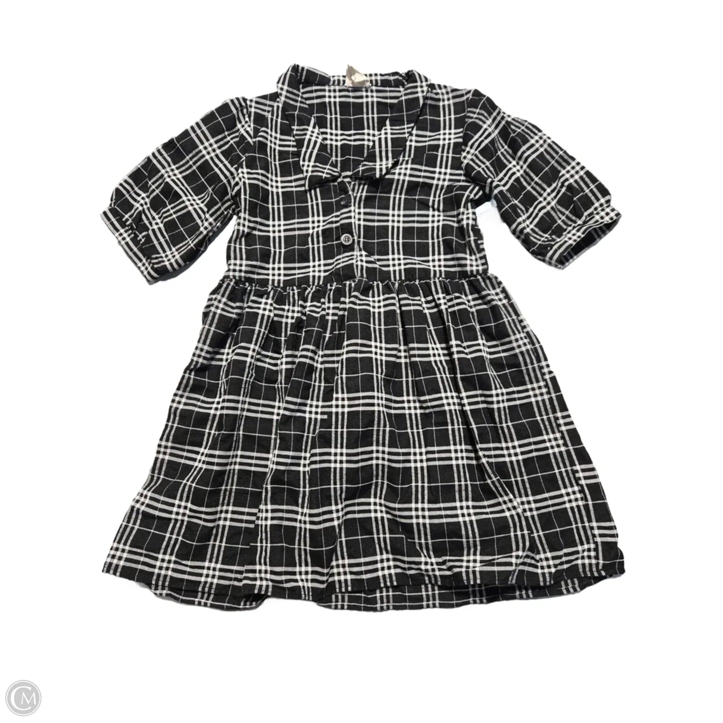 Dress Casual Short By Cme In Black & White, Size: S