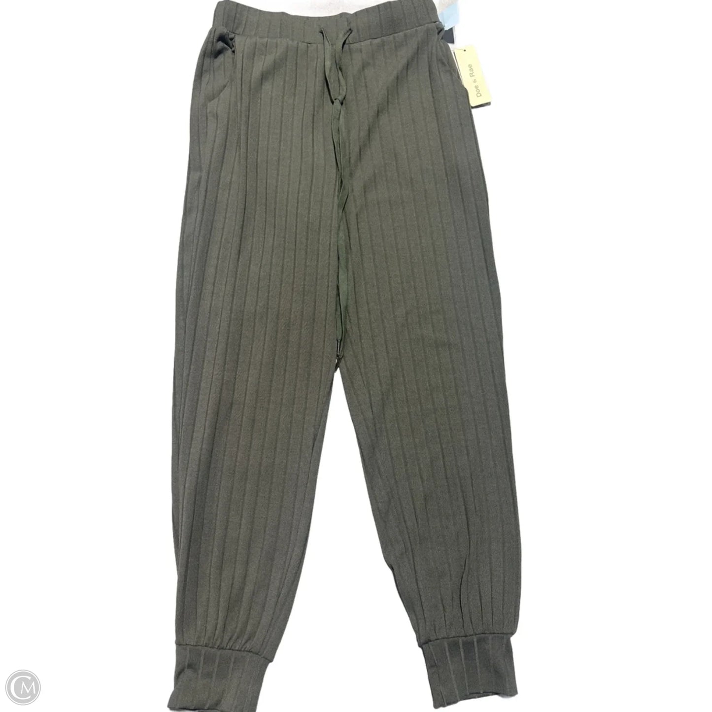 Pants Lounge By Doe & Rae In Green, Size: S