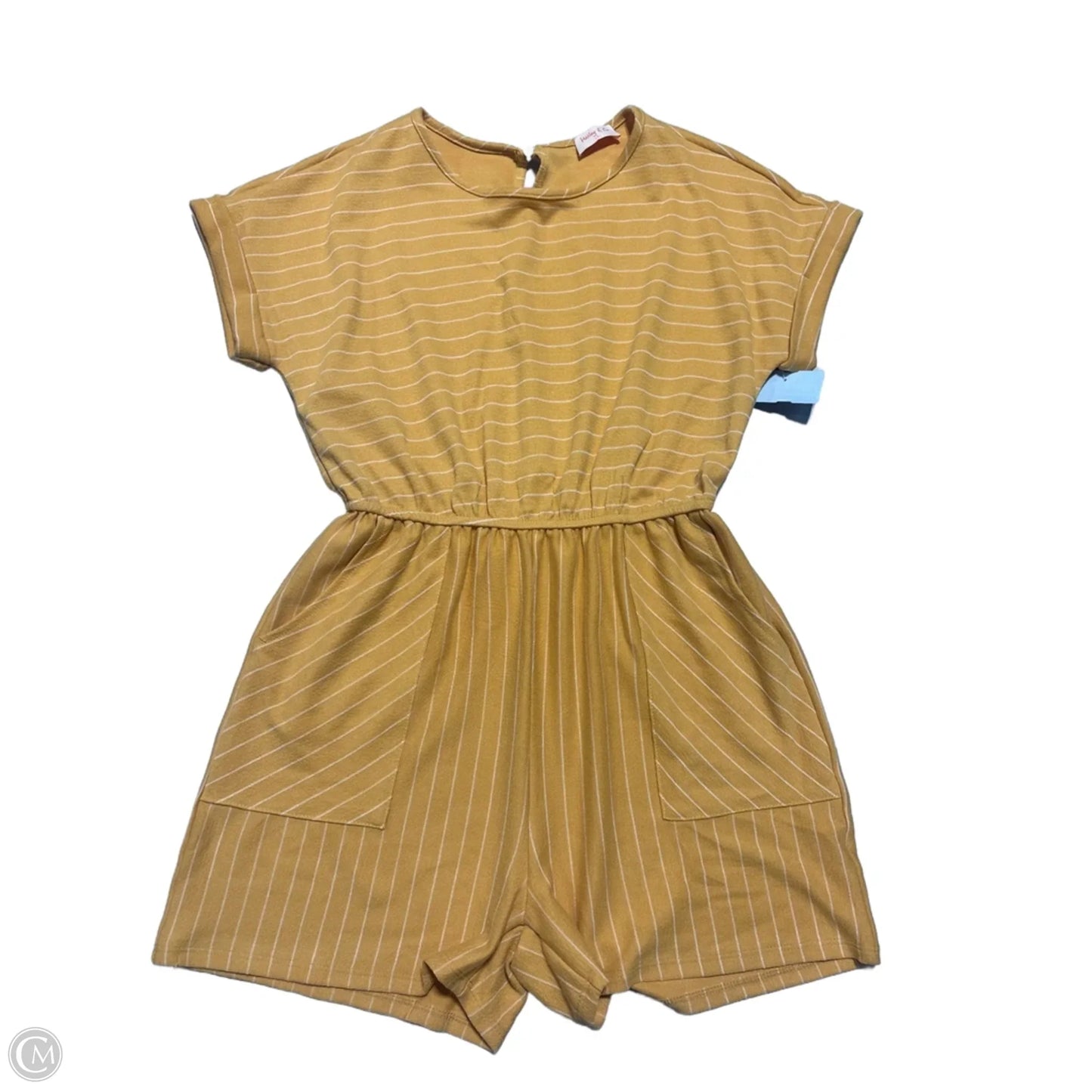 Romper By Hailey & Co In Yellow, Size: S
