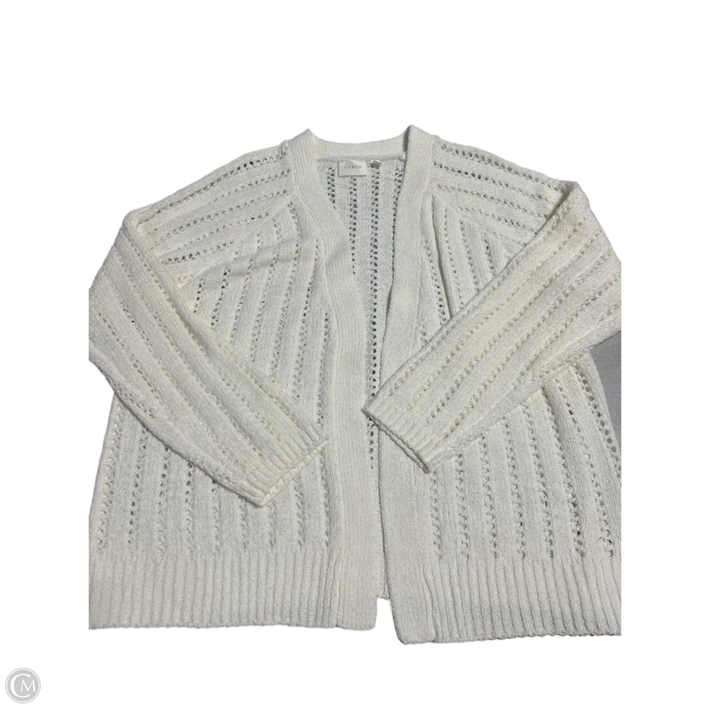 Cardigan By Cyrus In Cream, Size: L