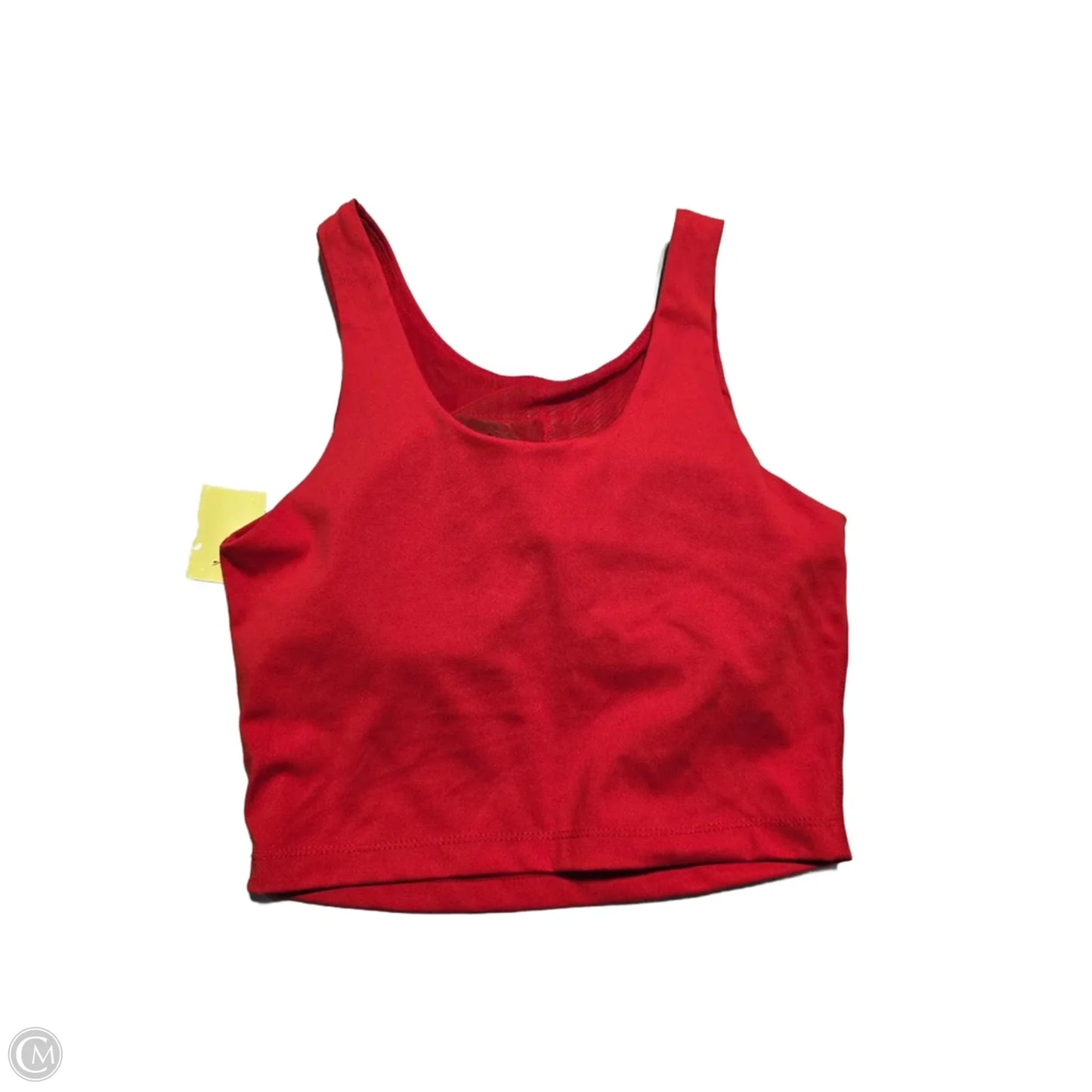 Athletic Tank Top By Mono B In Red, Size: S
