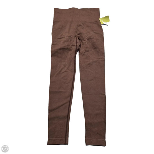 Athletic Leggings By Cmc In Brown, Size: S