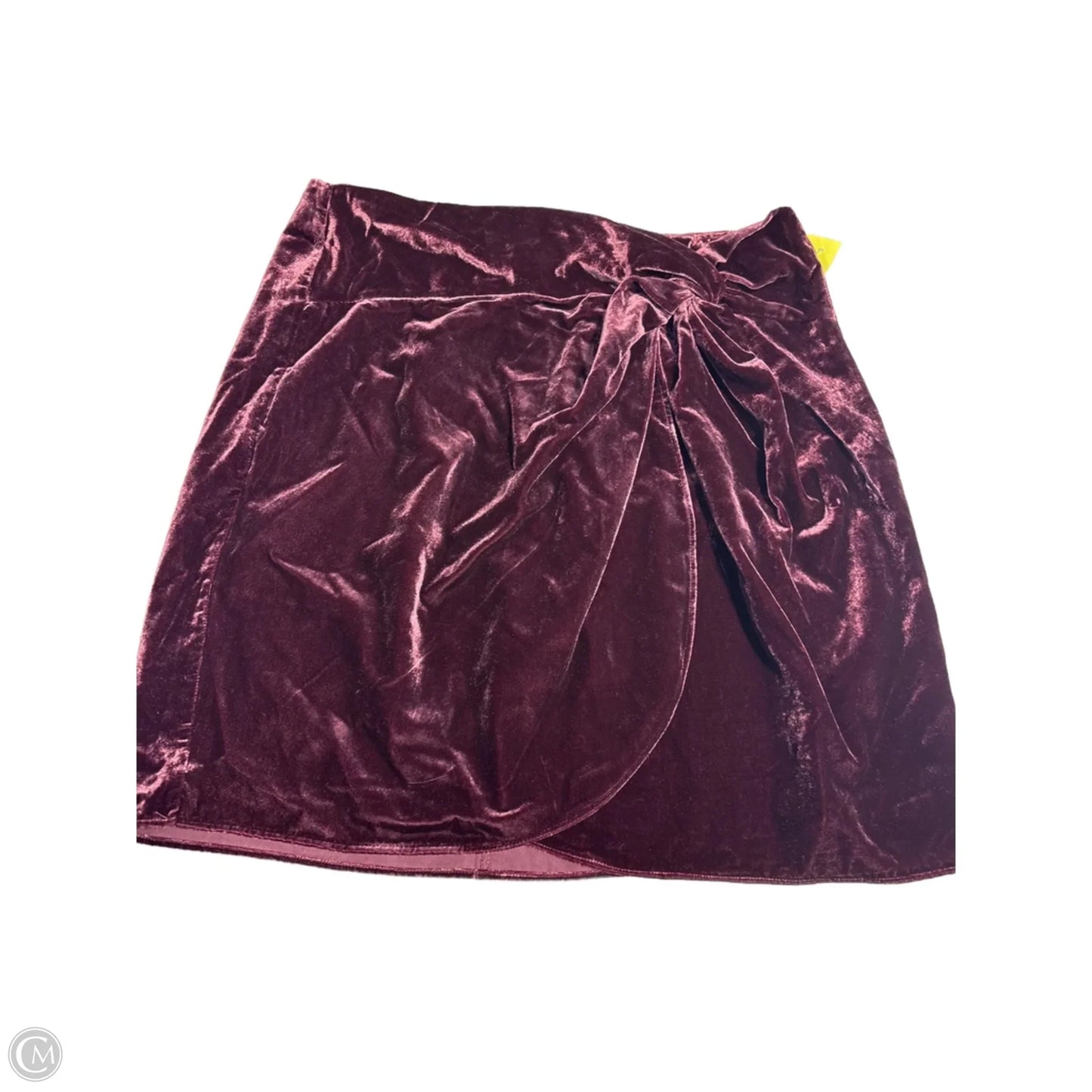 Skirt Midi By Loft In Maroon, Size: 14