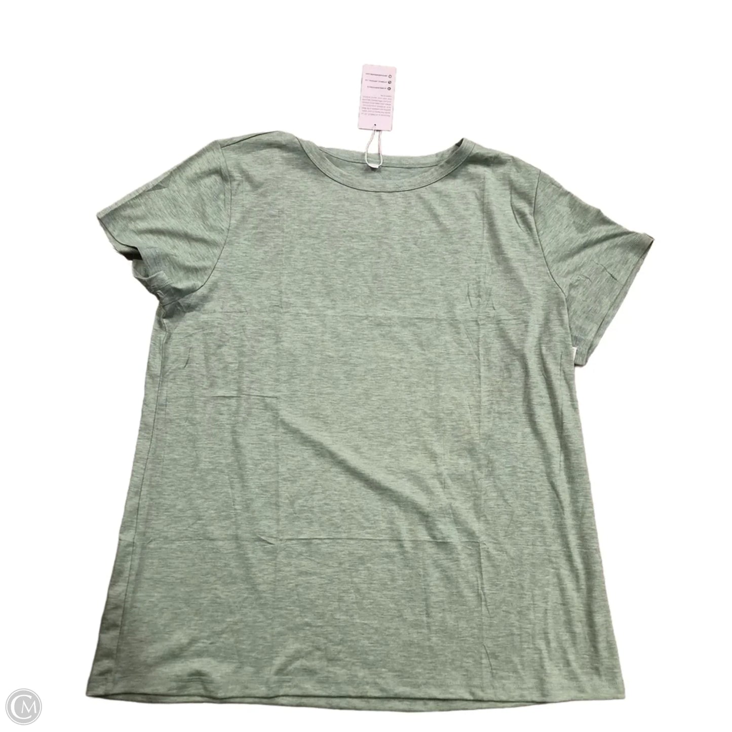 Top Short Sleeve By Cme In Green, Size: Xxl