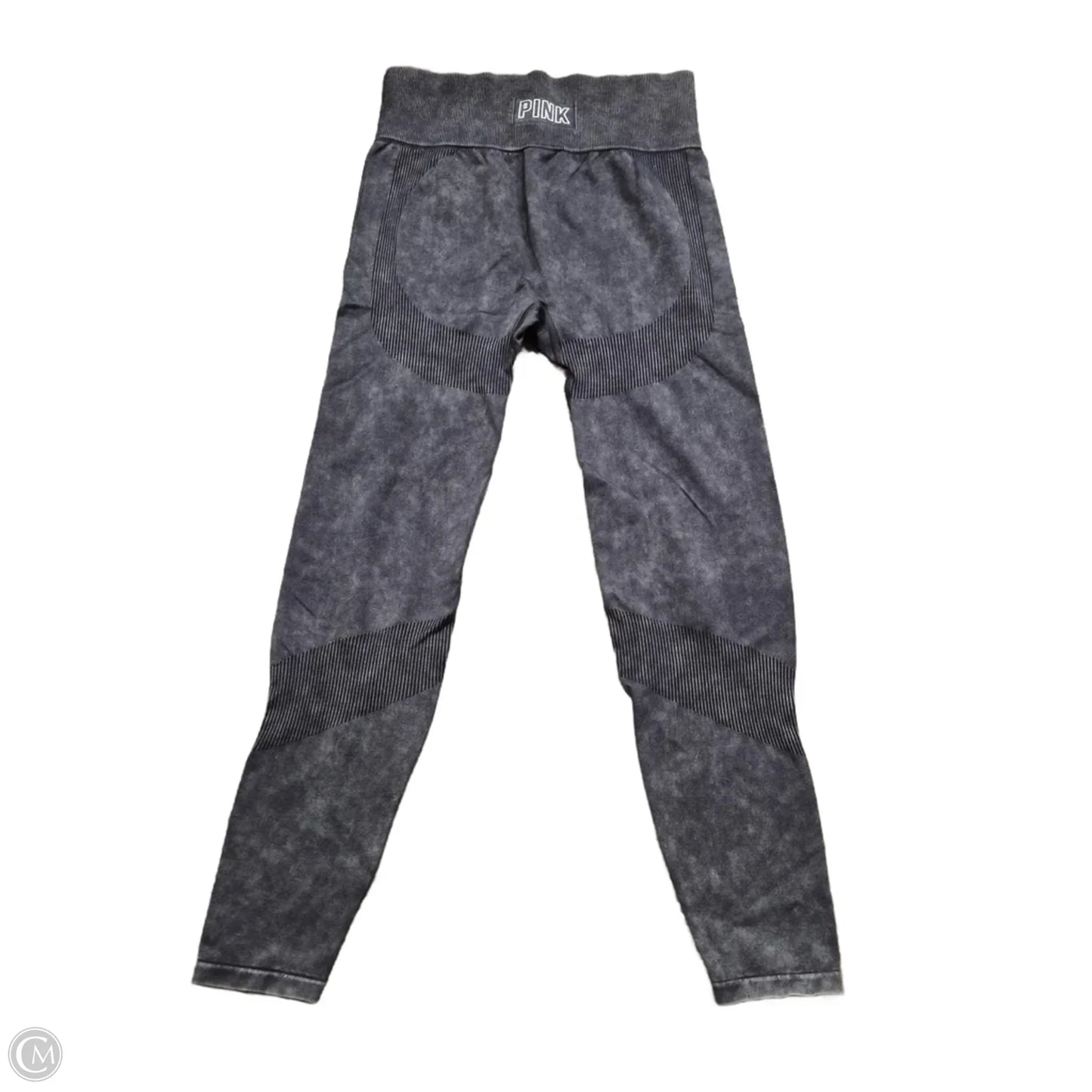 Athletic Leggings By Pink In Grey, Size: M