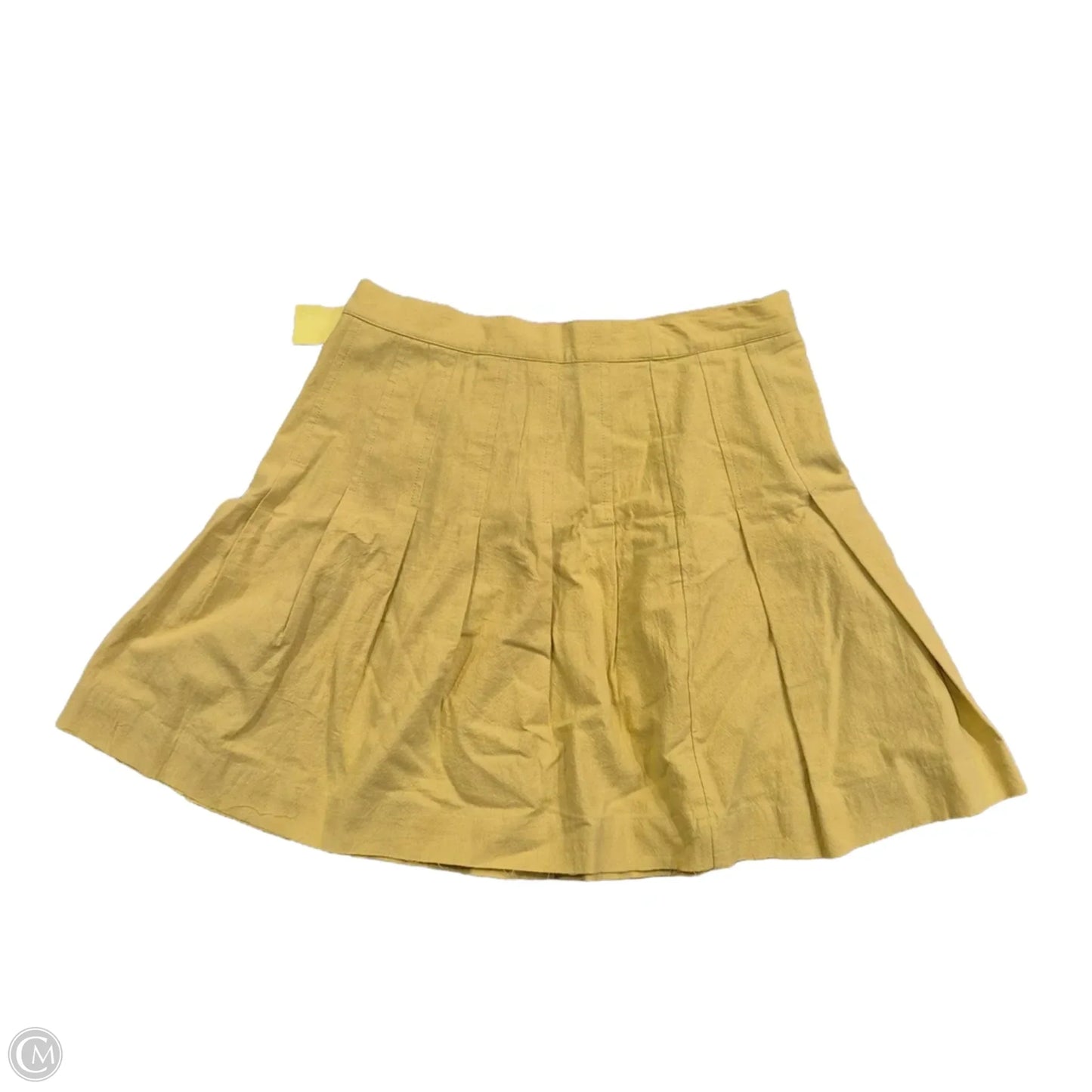 Skirt Mini & Short By Free People In Yellow, Size: L