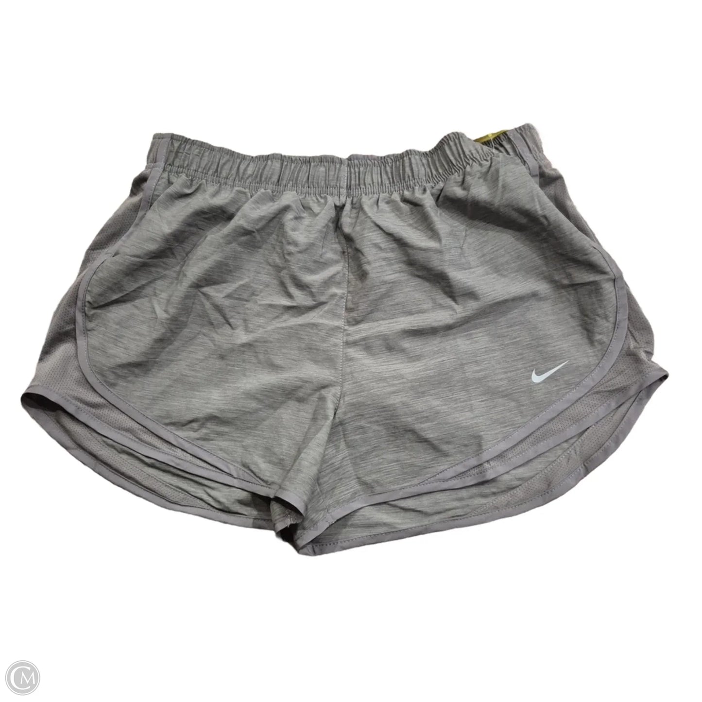 Athletic Shorts By Nike In Grey, Size: L