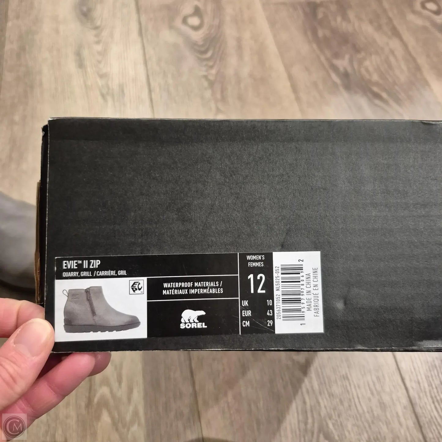 Boots Ankle Flats By Sorel In Grey, Size: 12