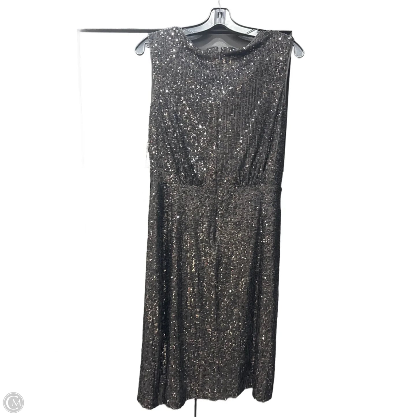 Dress Party Midi By White House Black Market In Black, Size: 1x