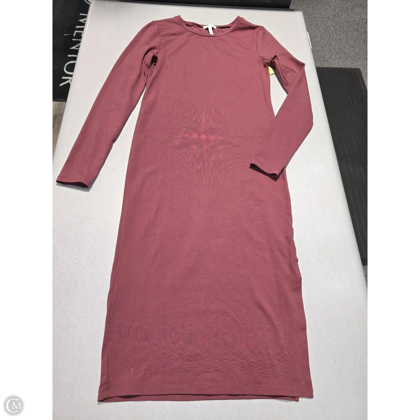 Dress Casual Maxi By Leith In Maroon, Size: S