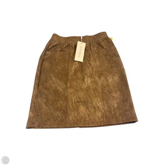 Skirt Midi By Cmc In Bronze, Size: S