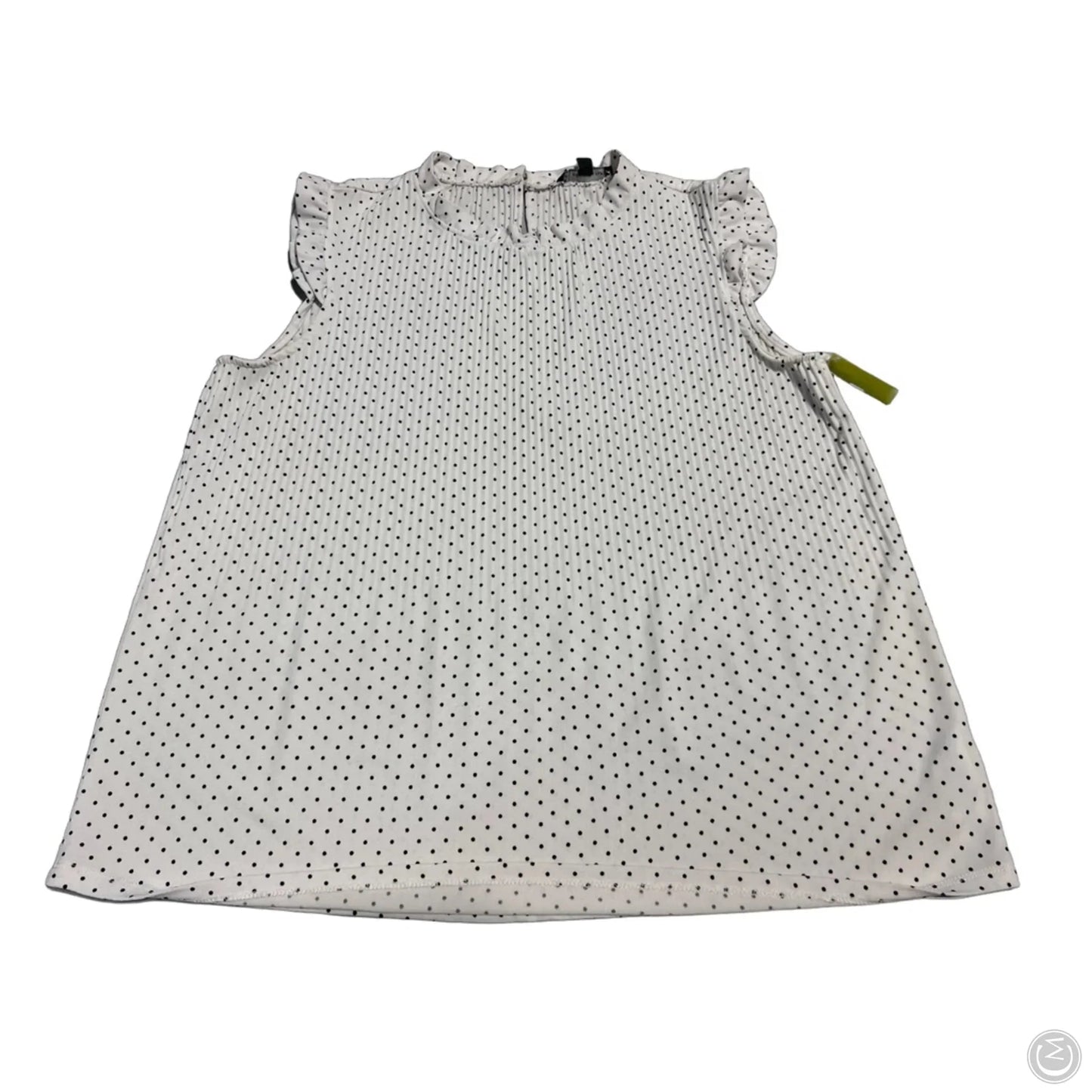 Tank Top By Adrianna Papell In Polkadot Pattern, Size: M