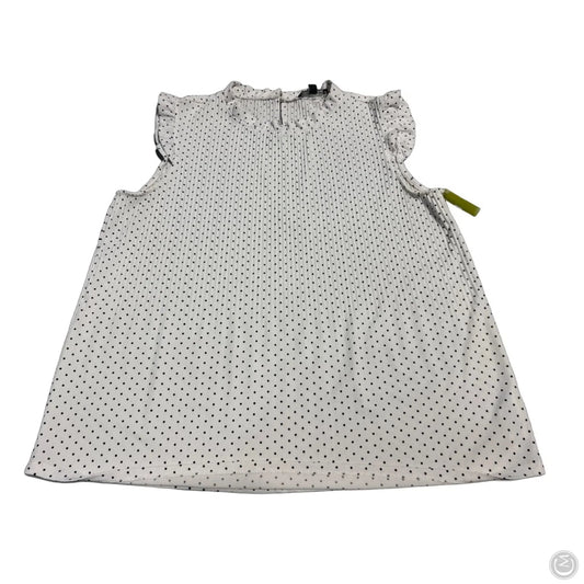 Tank Top By Adrianna Papell In Polkadot Pattern, Size: M