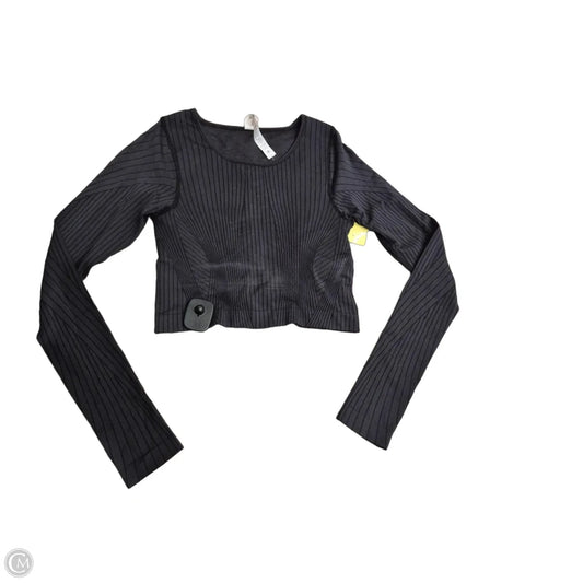 Top Long Sleeve By Lululemon In Black, Size: 6