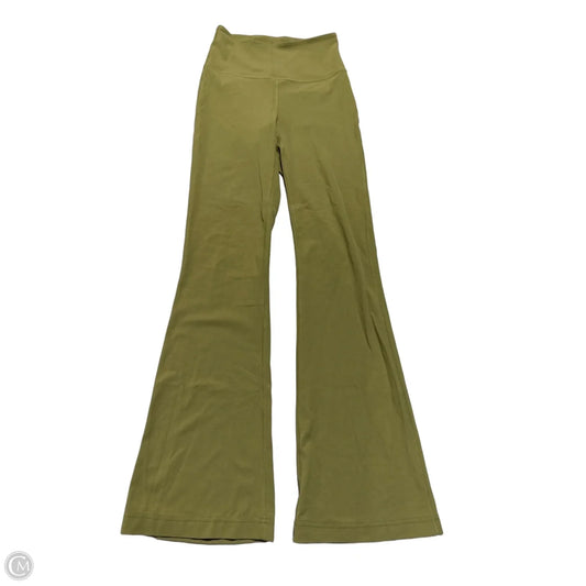 Athletic Leggings By Lululemon In Green, Size: 4