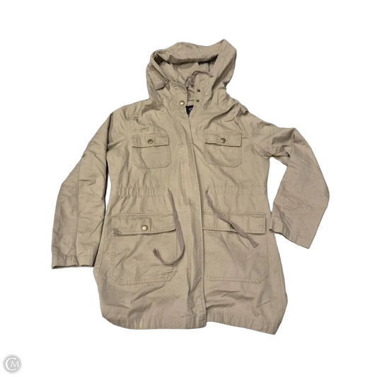 Jacket Moto Leather By Active Usa In Tan, Size: S