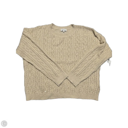 Sweater By Another Love In Tan, Size: L
