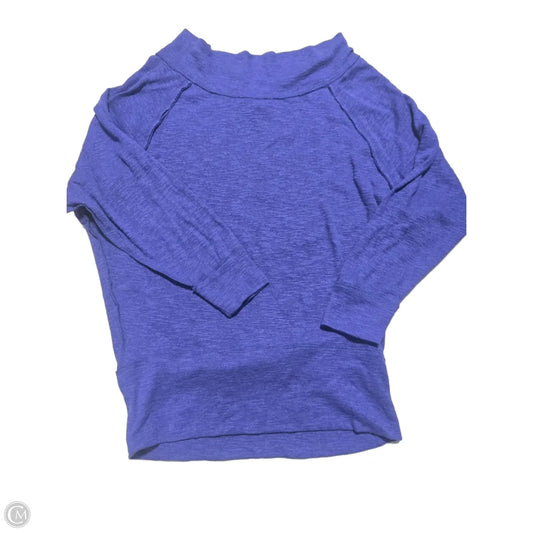 Top Long Sleeve By We The Free In Blue, Size: L