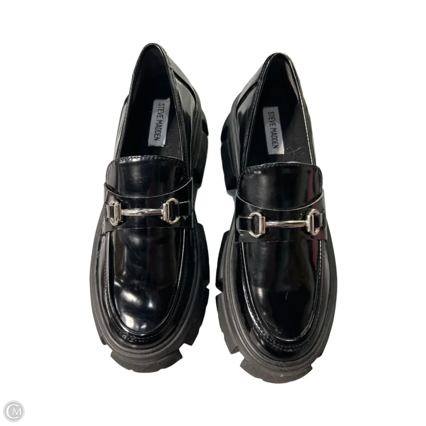Shoes Heels Platform By Steve Madden In Black, Size: 8.5