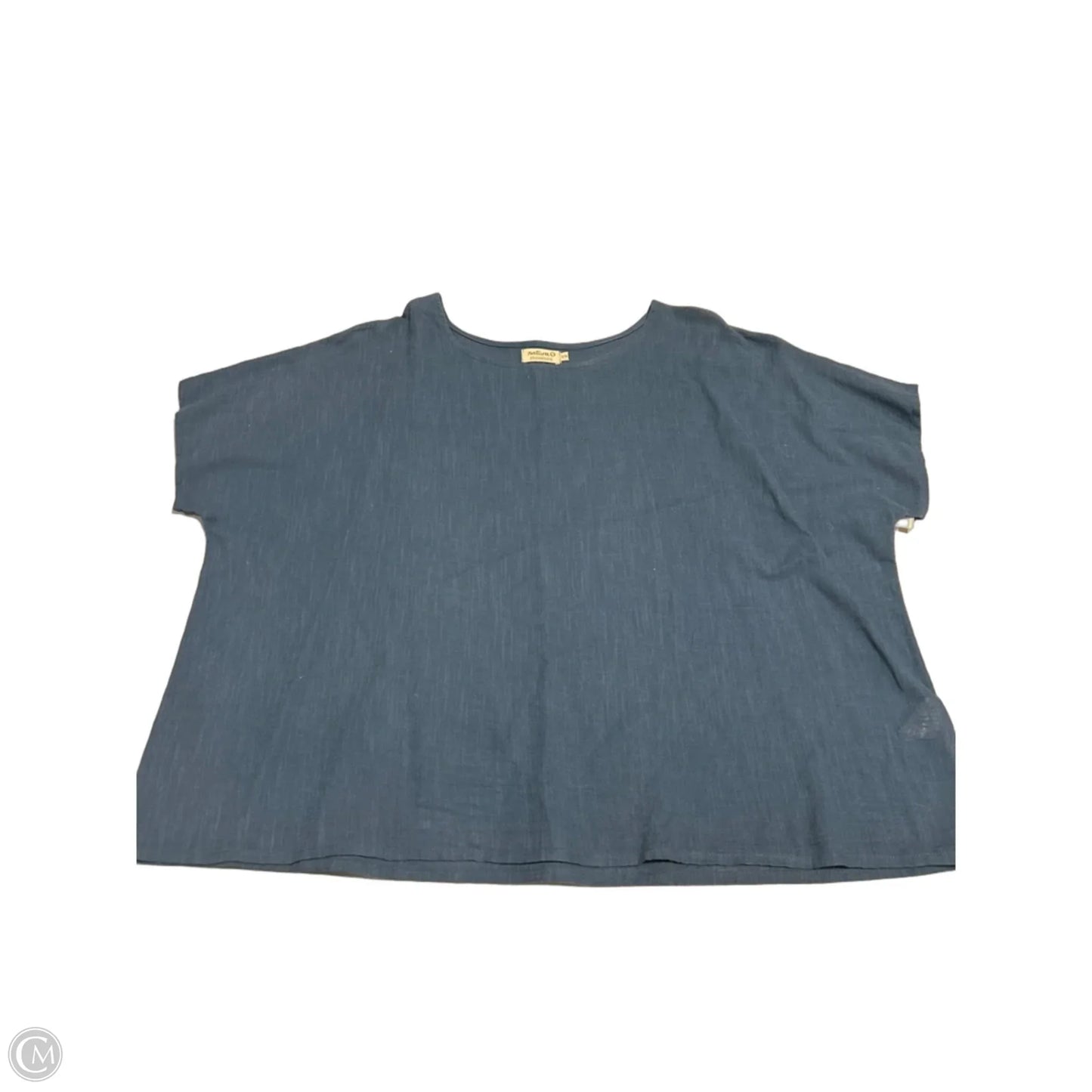 Top Short Sleeve By Cmc In Blue, Size: S