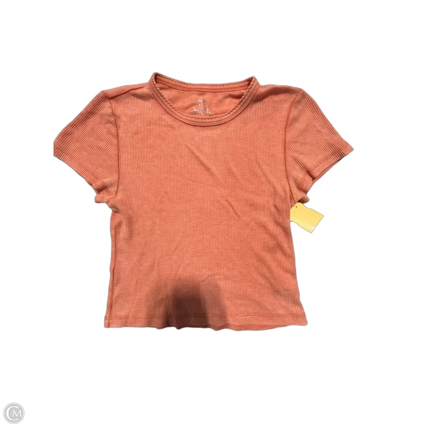 Top Short Sleeve By Aerie In Coral, Size: S