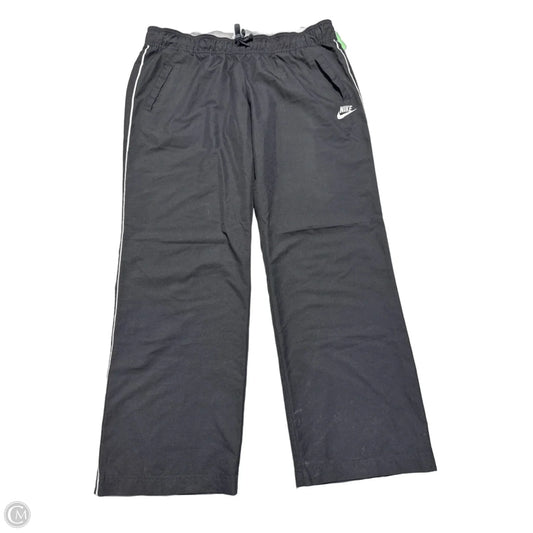 Athletic Pants By Nike In Black, Size: Xl