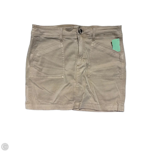 Skirt Mini & Short By Liverpool In Tan, Size: 8