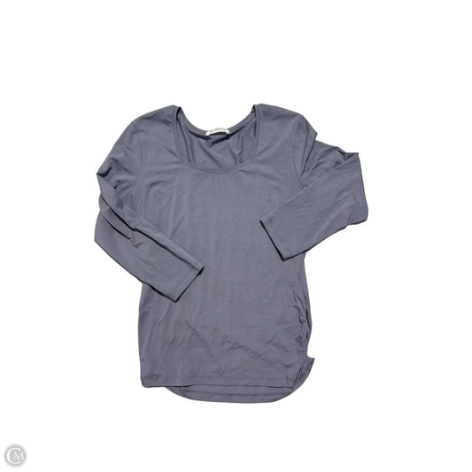 Top Long Sleeve By Kettlewell In Blue, Size: L