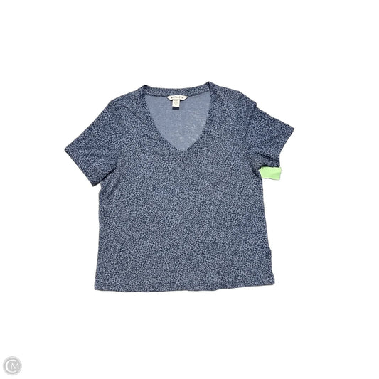 Top Short Sleeve By Athleta In Animal Print, Size: M