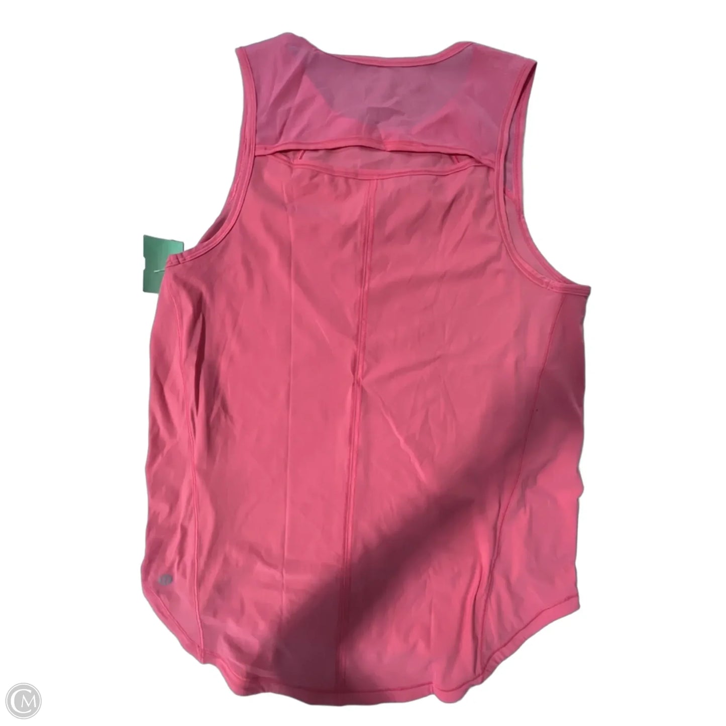 Athletic Tank Top By Lululemon In Pink, Size: L