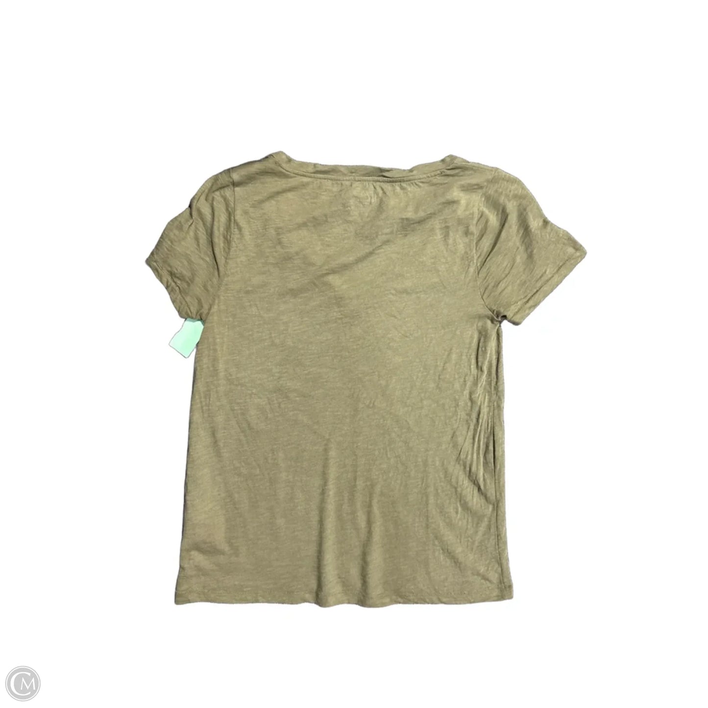 Top Short Sleeve By J. Crew In Green, Size: M