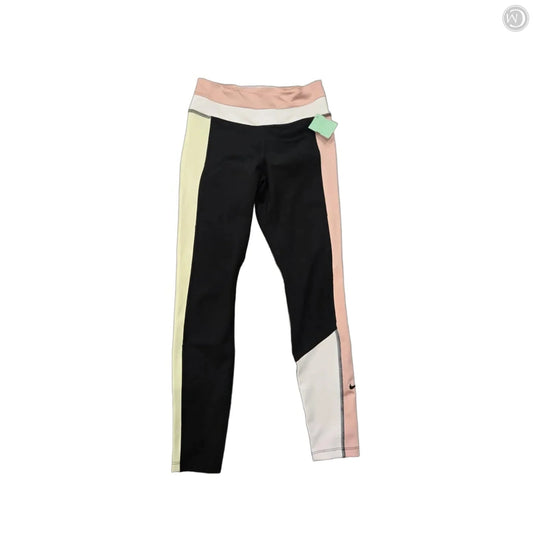 Athletic Leggings By Nike In Black, Size: S