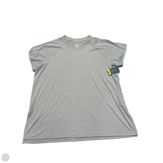 Top Short Sleeve By Tek Gear In Green, Size: 1x