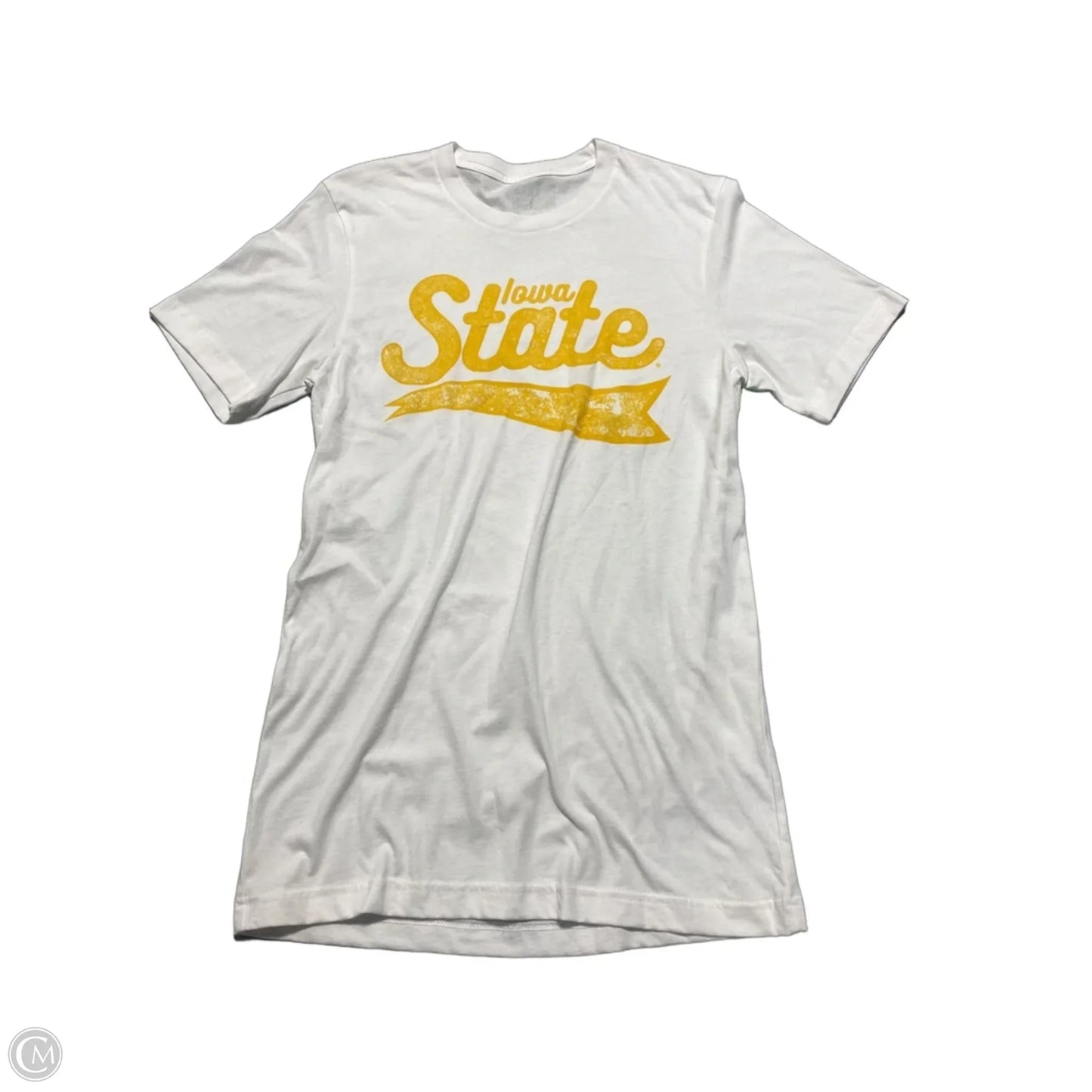Top Short Sleeve By Cmc In White, Size: S