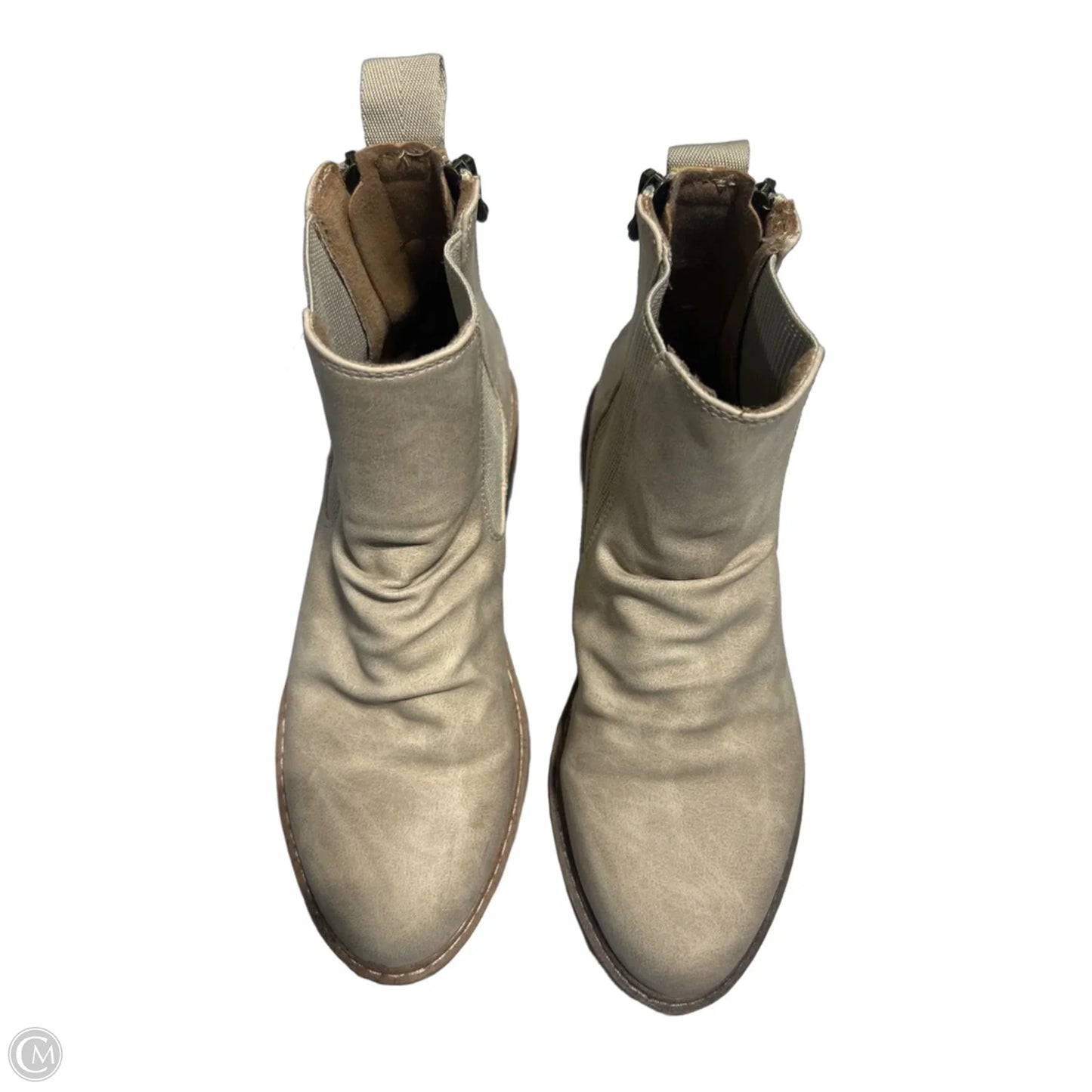 Boots Ankle Flats By Blowfish In Tan, Size: 7.5