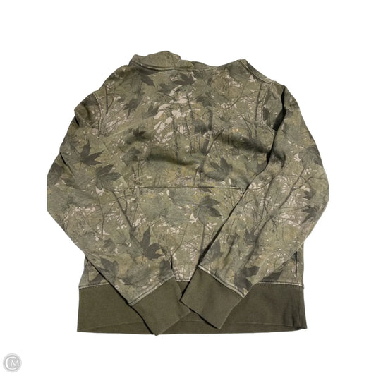 Sweatshirt Hoodie By Old Navy In Camouflage Print, Size: Xs