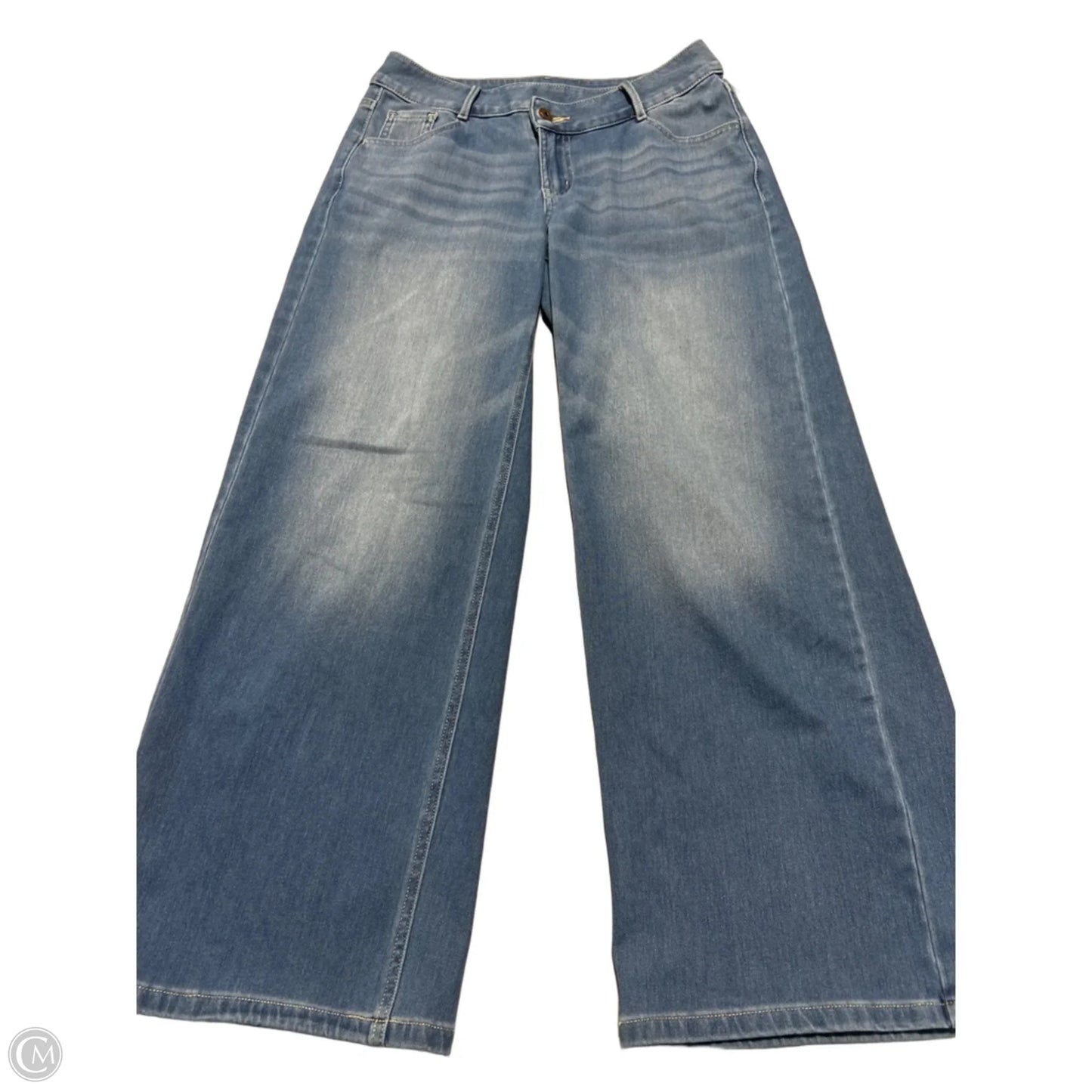 Jeans Wide Leg By Halara In Blue Denim, Size: 2
