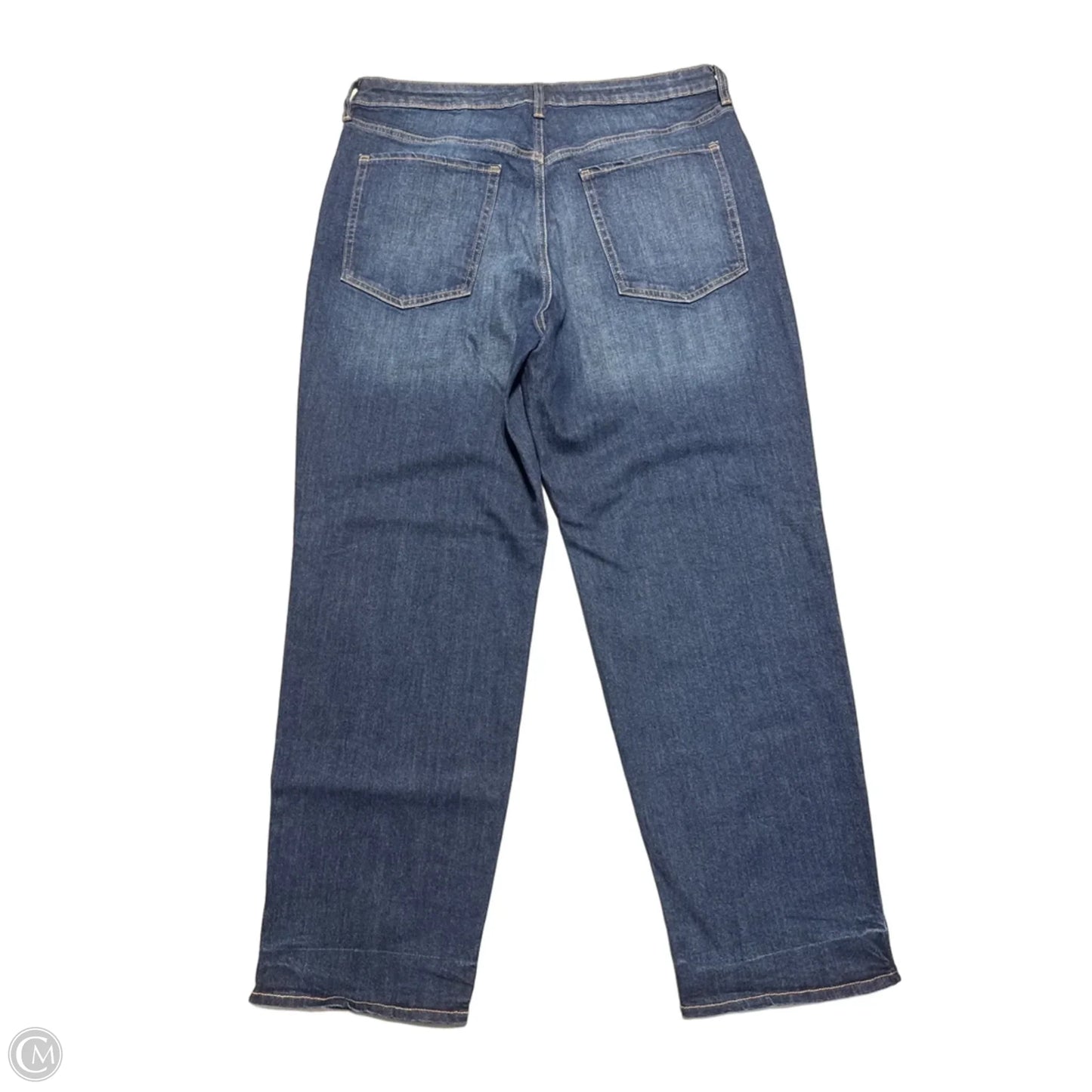 Jeans Straight By Old Navy In Blue Denim, Size: 18