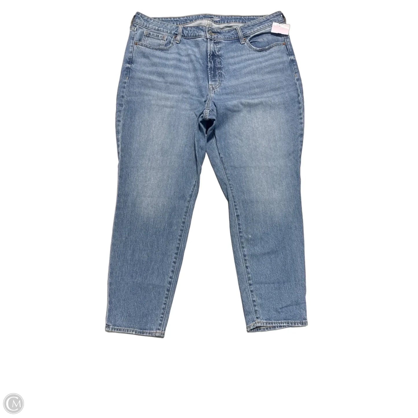 Jeans Straight By Old Navy In Blue Denim, Size: 18