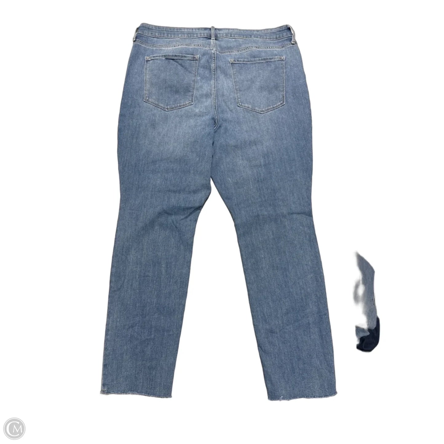 Jeans Straight By Old Navy In Blue Denim, Size: 18